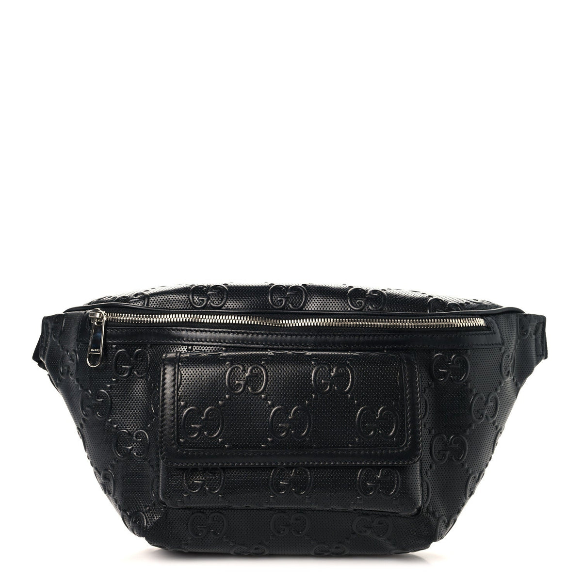 Calfskin Belt Bag - Black
