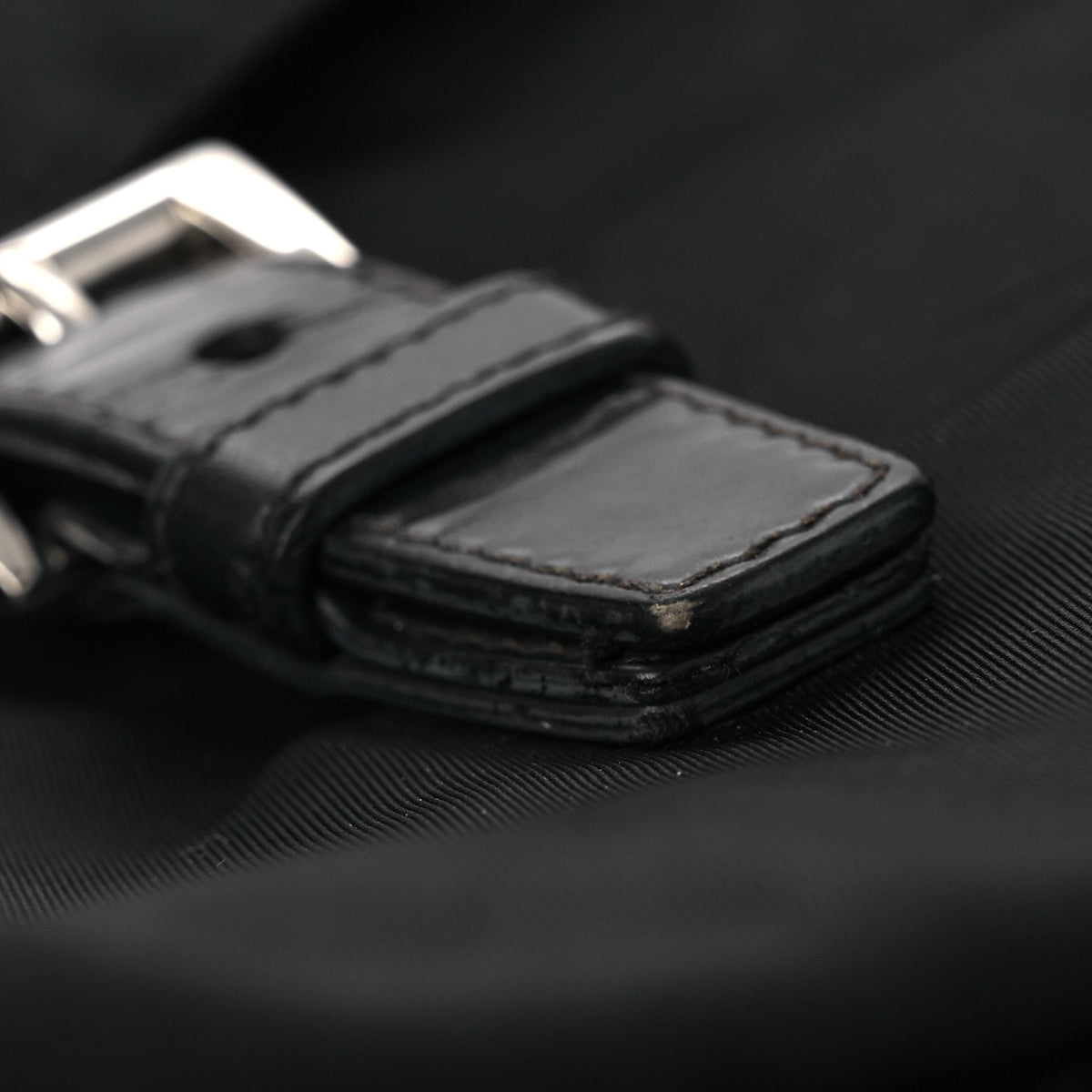 Small Nylon Handbag - Black