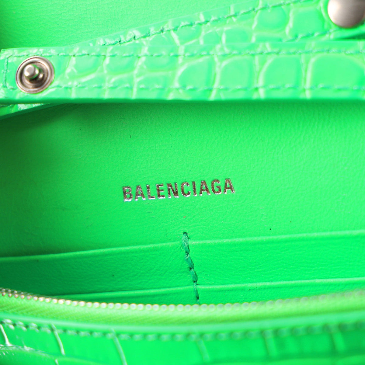 Calfskin Handbag - Green