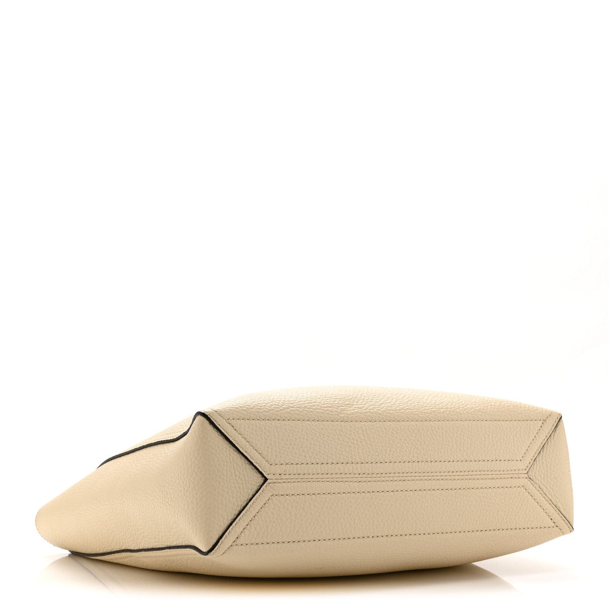 Small Calfskin Tote Bag - White