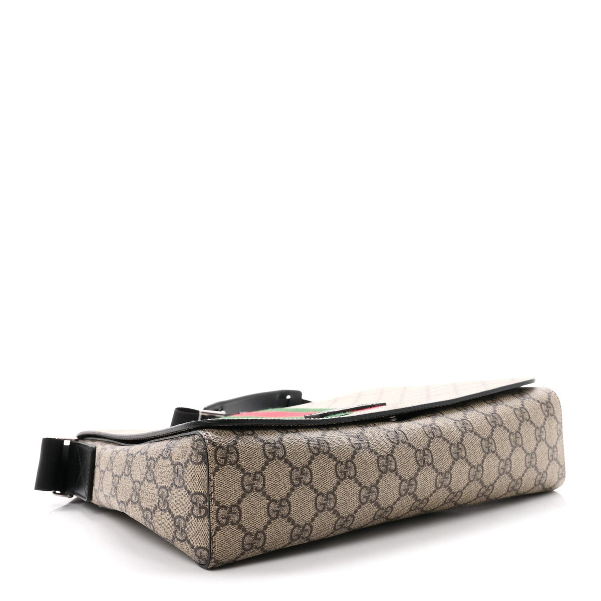 Flap Shoulder Bag - Black