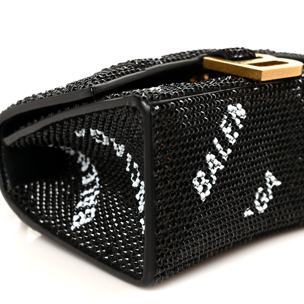 Suede Handbag - Black