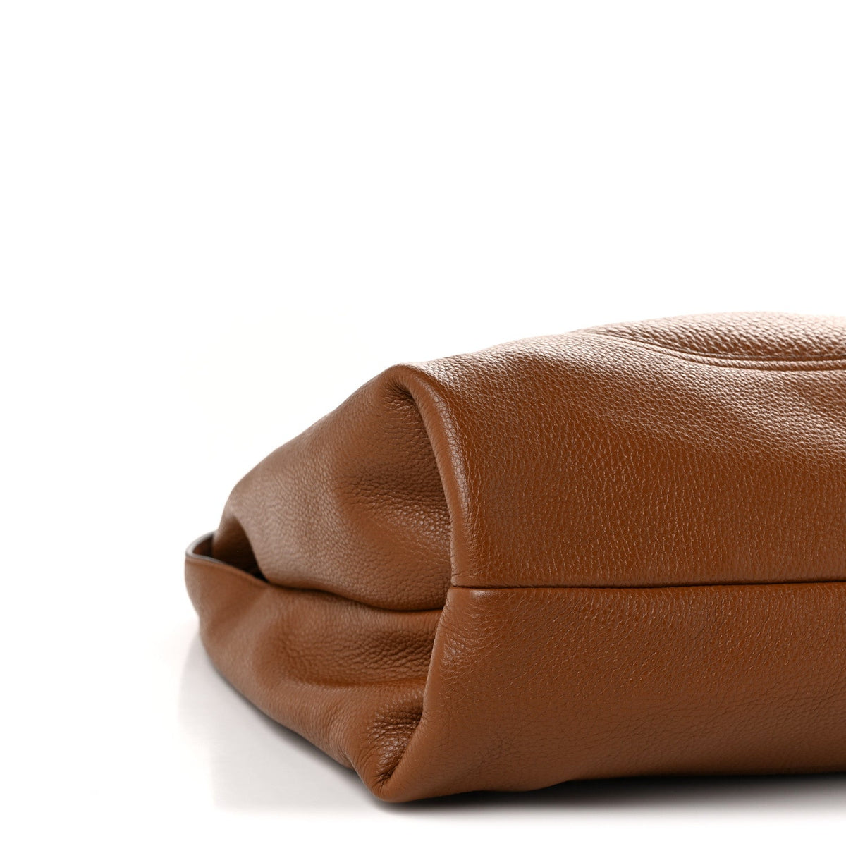Maxi Calfskin Shoulder Bag - Brown