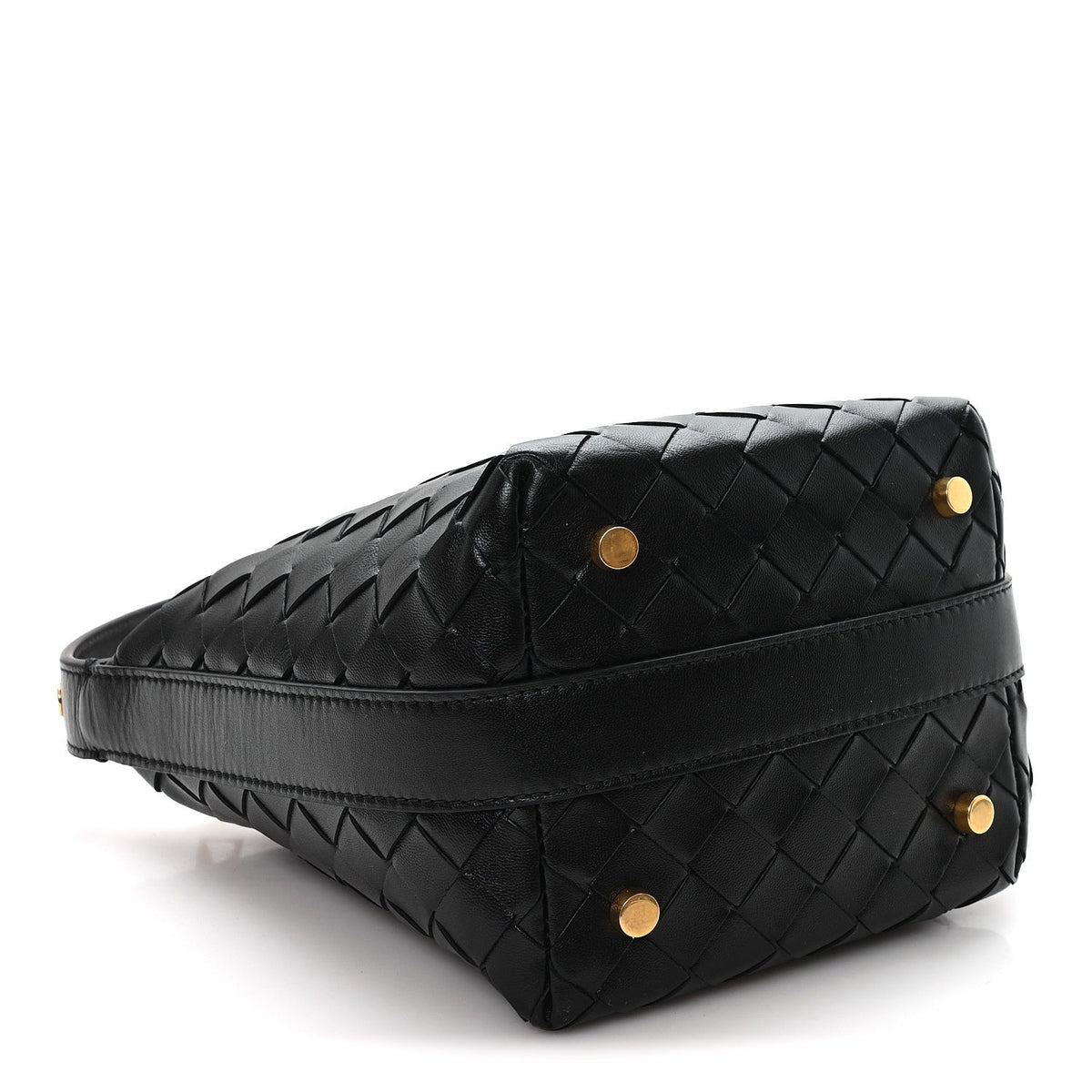 Calfskin Nappa Handbag - Black