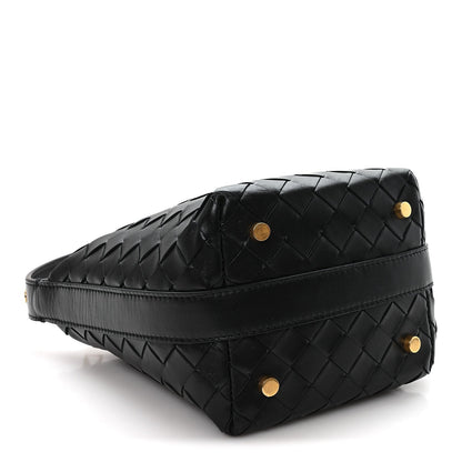 Calfskin Nappa Handbag - Black