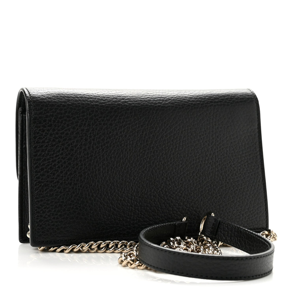 Calfskin Wallet Bag - Black