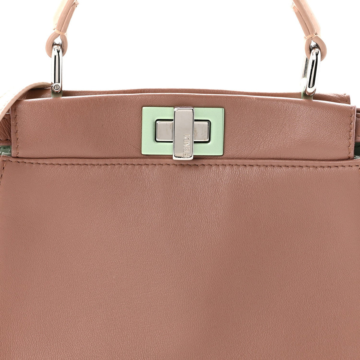 Mini Nappa Satchel Bag - Plaster
