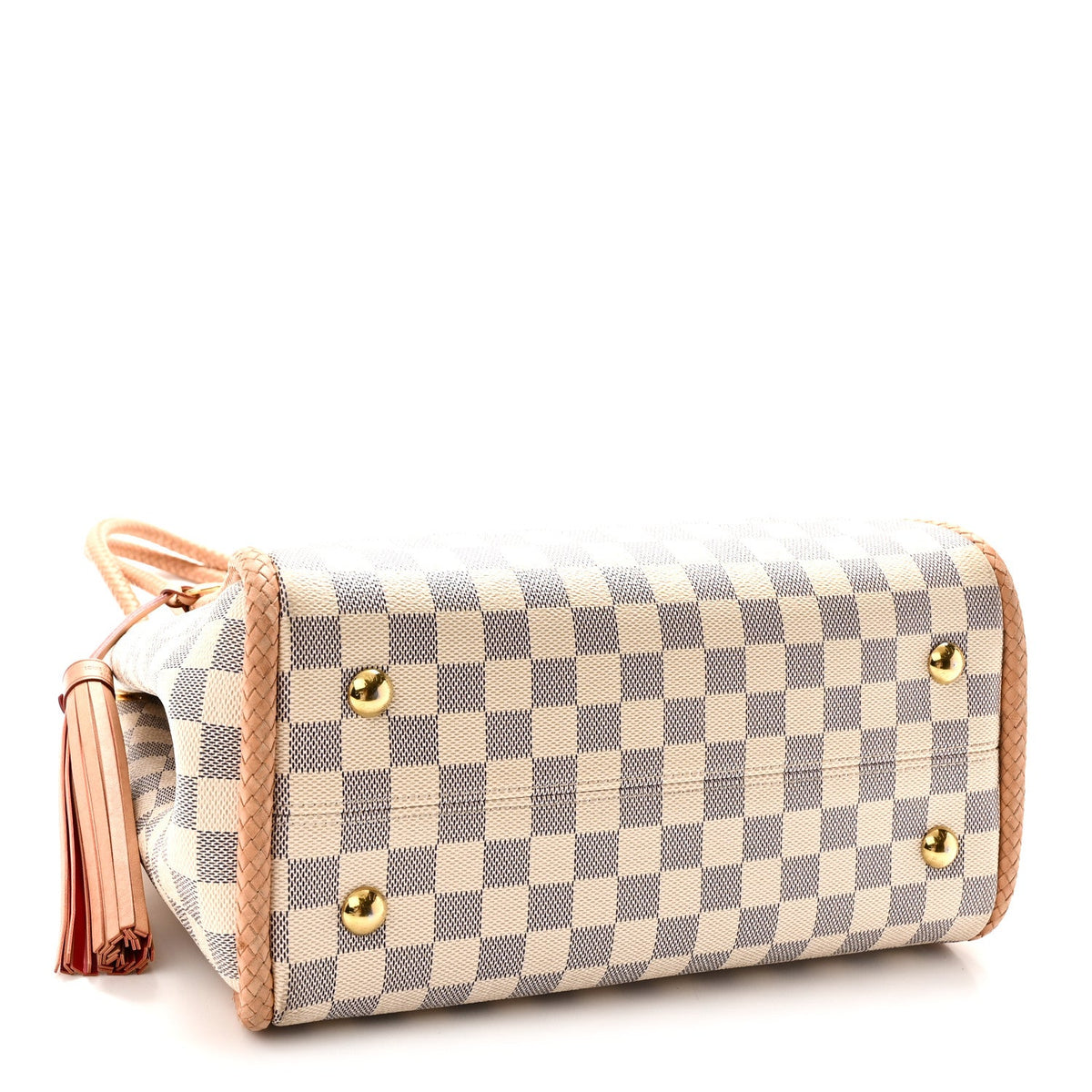 Damier Azur Propriano Rose Ballerine Handbag