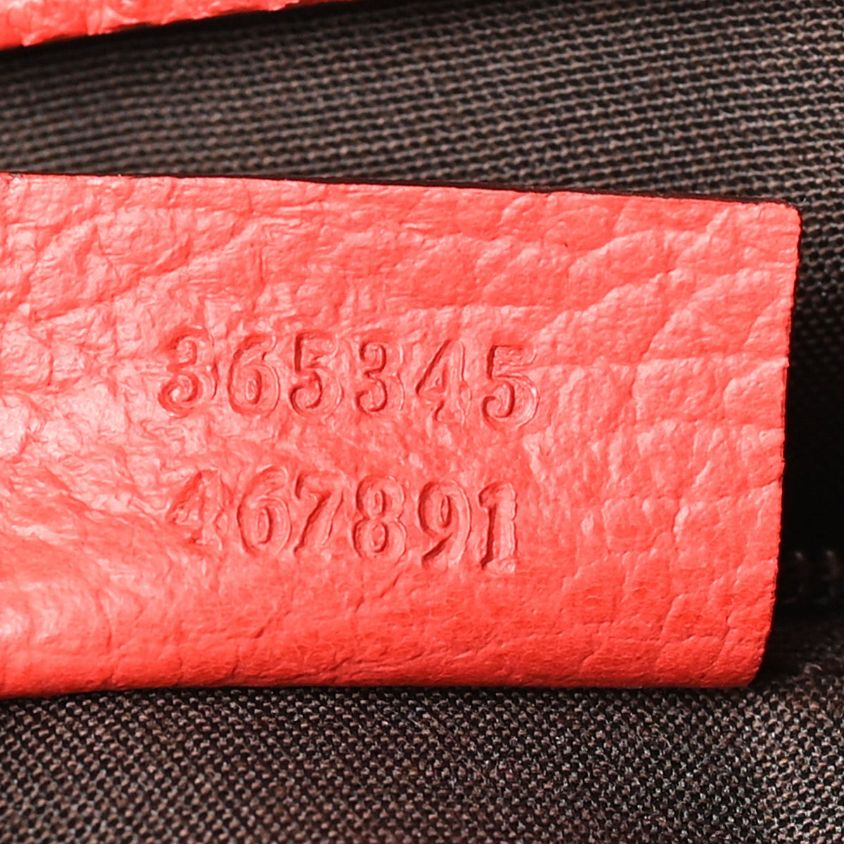 Large Calfskin Tote Bag - Red