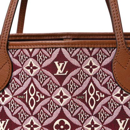 Jacquard Since 1854 Neverfull Mm Bordeau Handbag