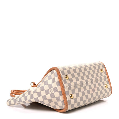 Damier Azur Propriano Rose Ballerine Handbag