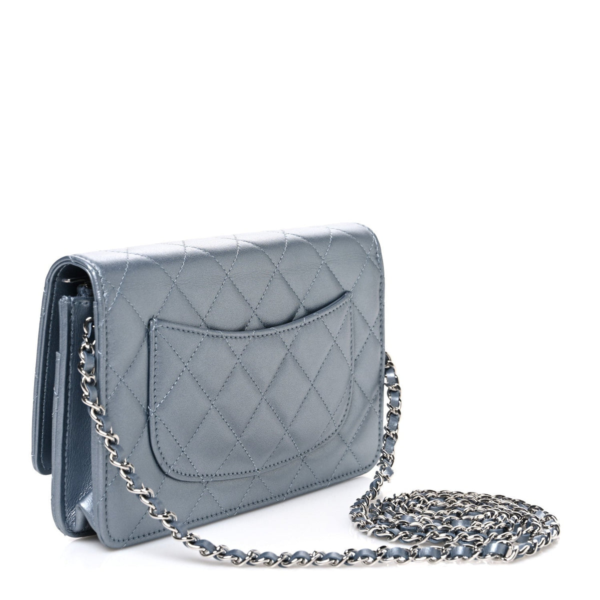 Quilted Lambskin Wallet Bag