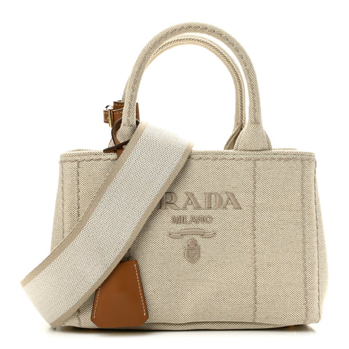Small Canvas Tote Bag - Natural