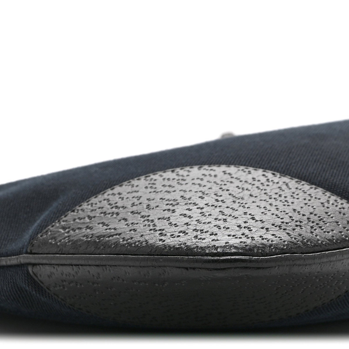 Small Canvas Hobo Bag - Black