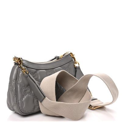 Calfskin Handbag - Grey