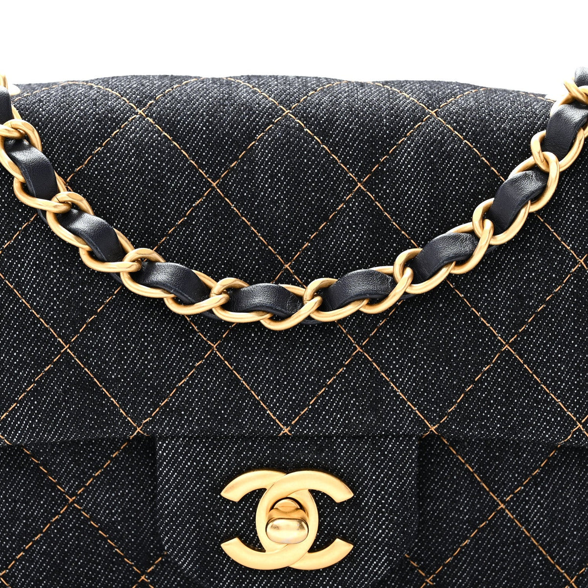 Mini Quilted Flap Shoulder Bag - Tan