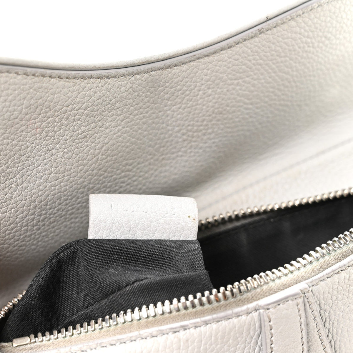 Mini Calfskin Handbag - Gray