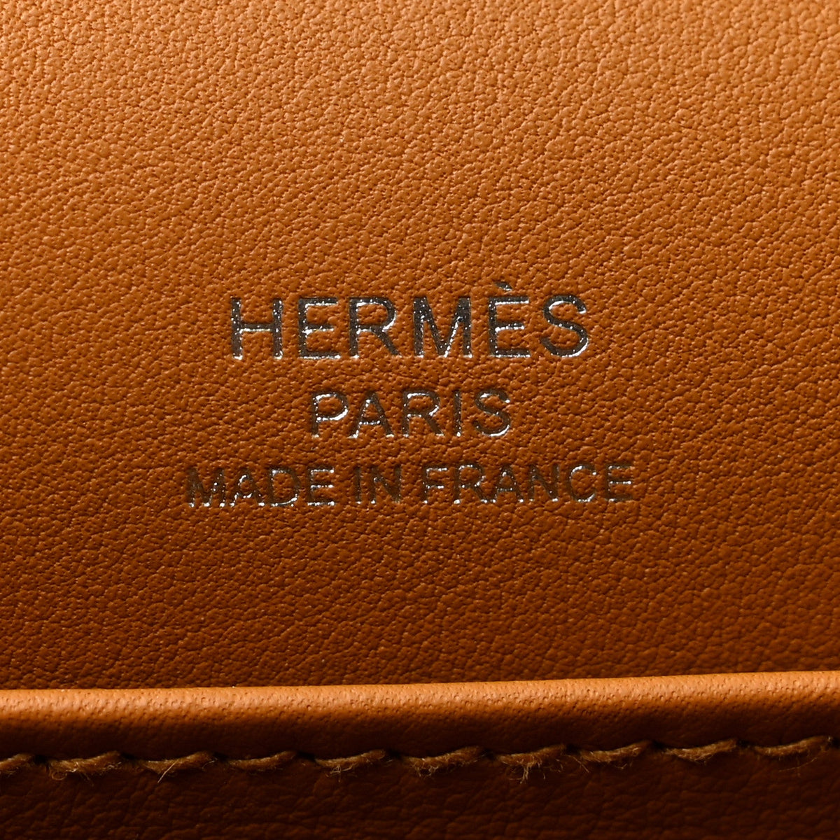 Chevre Mysore Geta Caramel Handbag