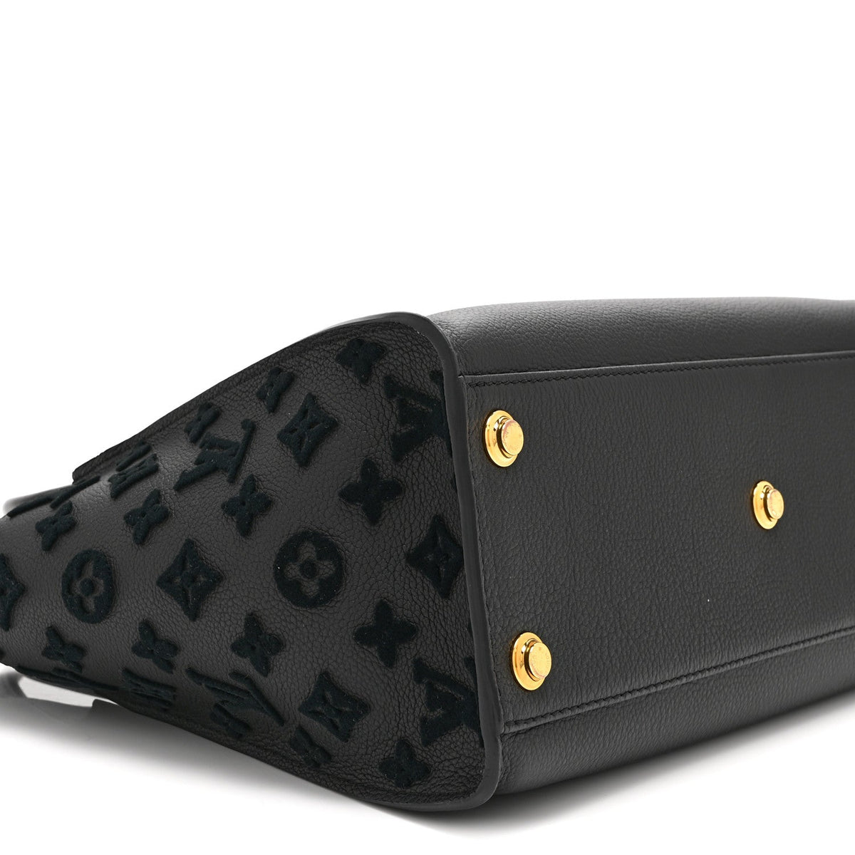 Calfskin Handbag - Black