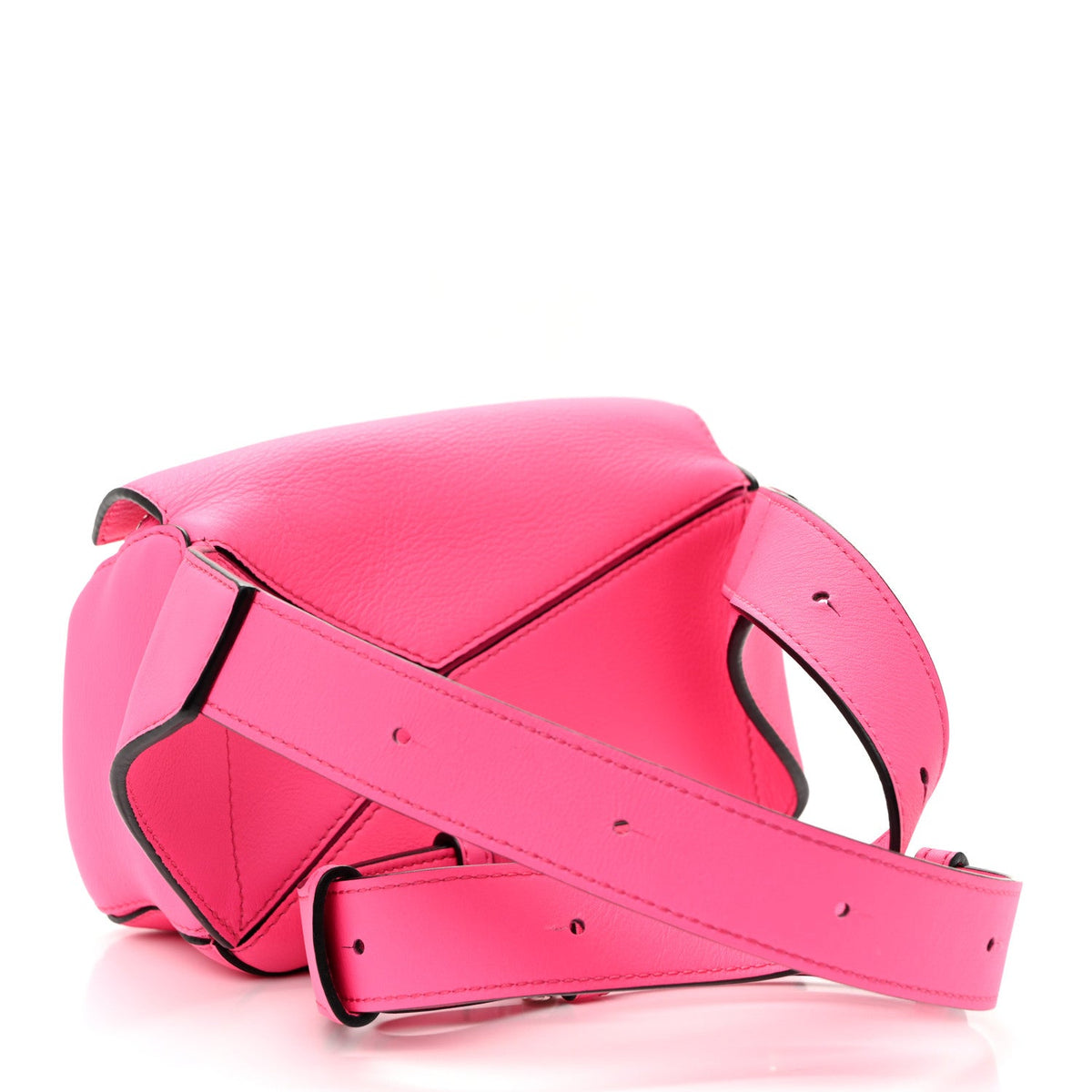 Mini Calfskin Handbag - Pink