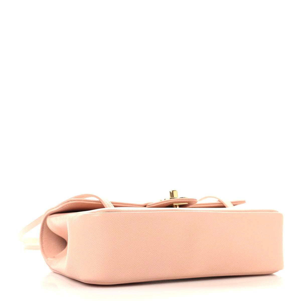 Small Caviar Flap Shoulder Bag - Pink