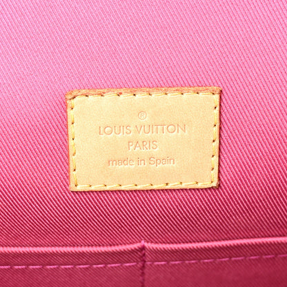 Monogram Cluny Bb Bordeaux Fuchsia Handbag