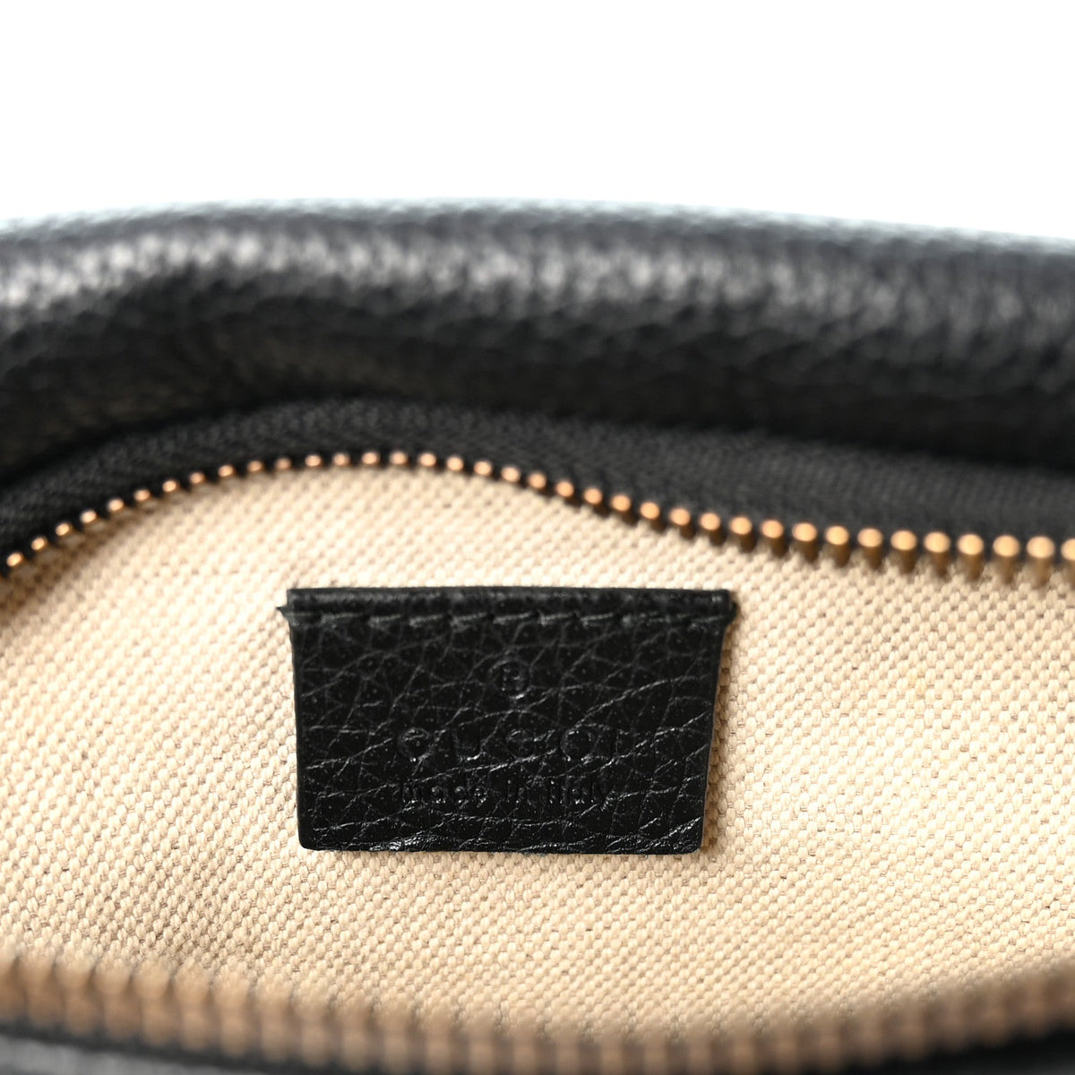 Small Calfskin Belt Bag - Black