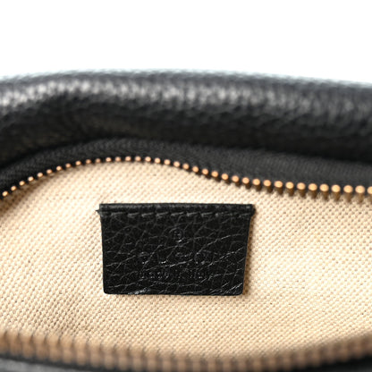 Small Calfskin Belt Bag - Black