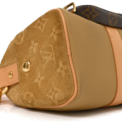 Suede Duffel Bag