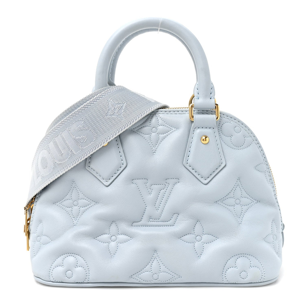 Calfskin Handbag - Blue