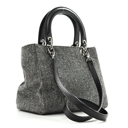Medium Canvas Handbag - Black