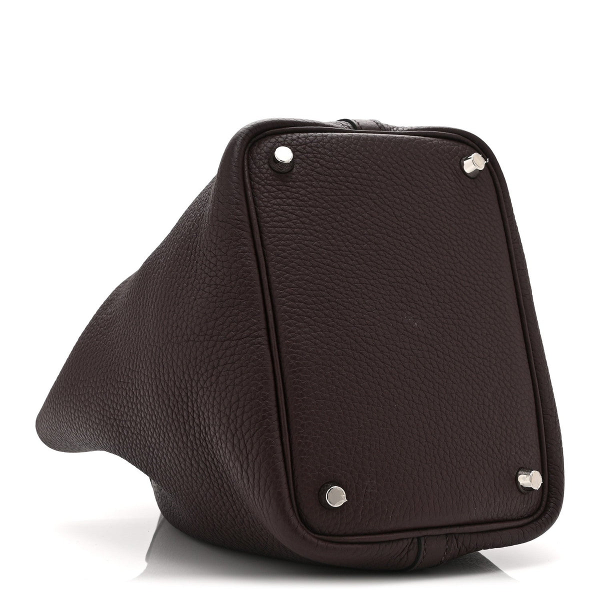 Taurillon Clemence Swift Eclat Picotin L Handbag