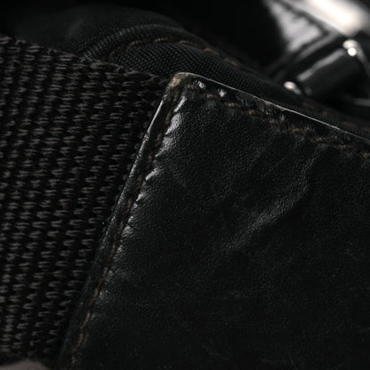 Small Nylon Handbag - Black