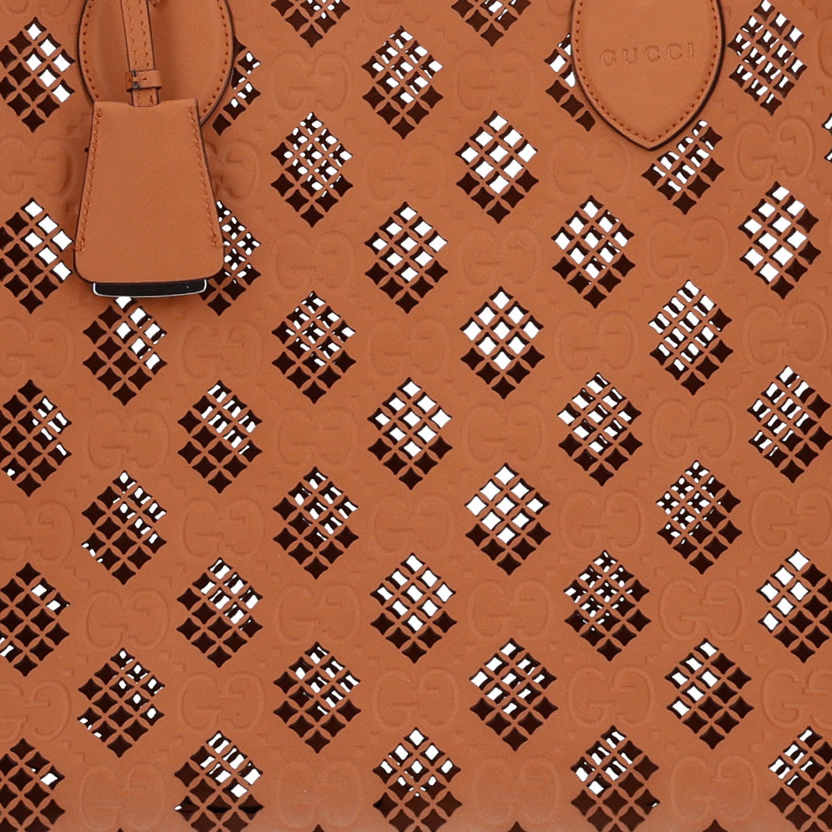 Medium Calfskin Tote Bag - Brown