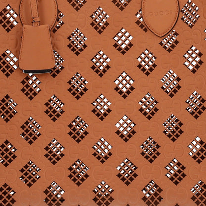 Medium Calfskin Tote Bag - Brown