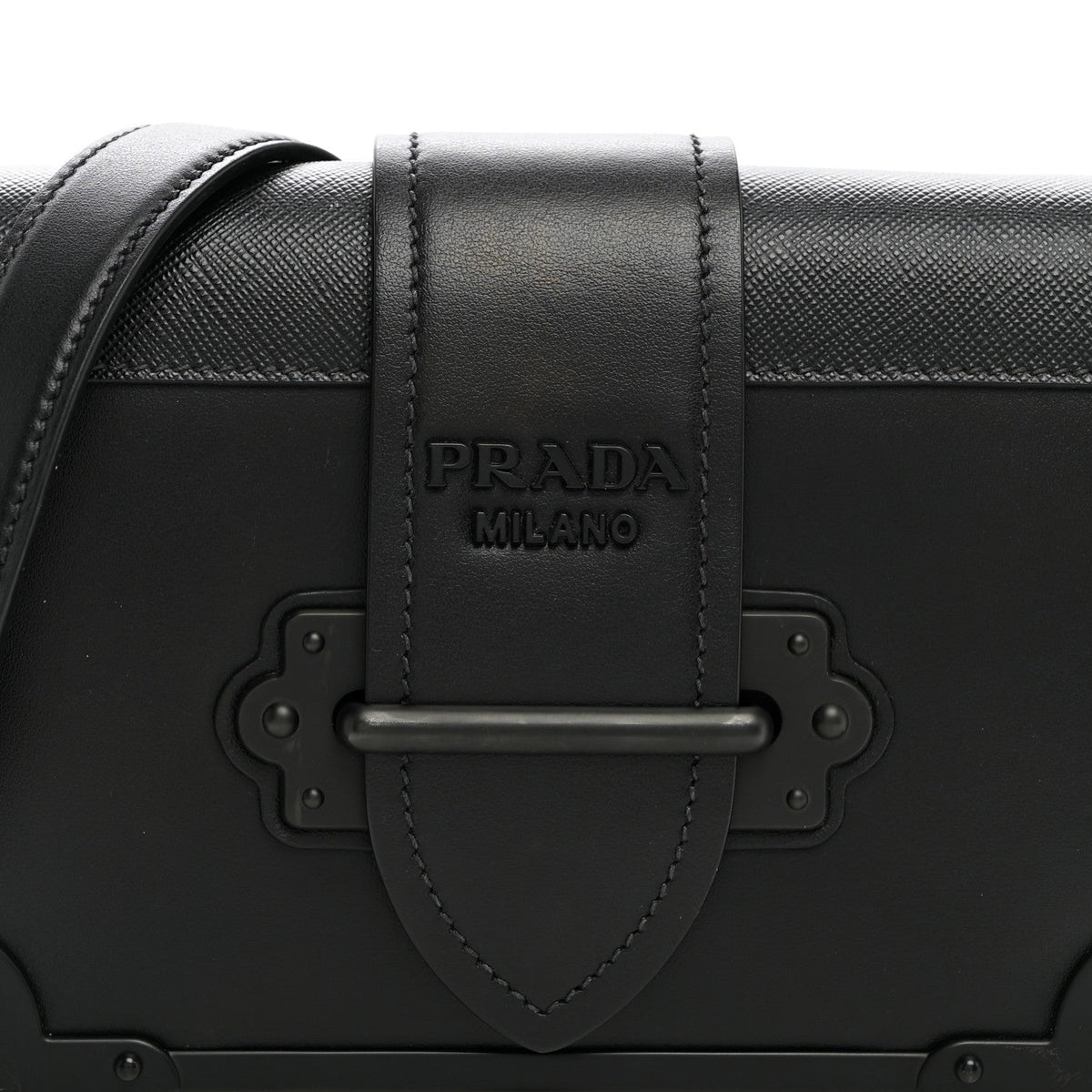 Calfskin Handbag - Black