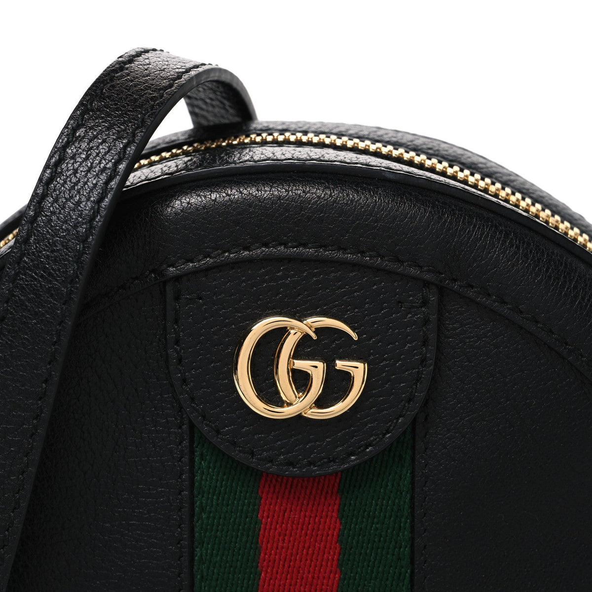 Mini Calfskin Shoulder Bag - Black