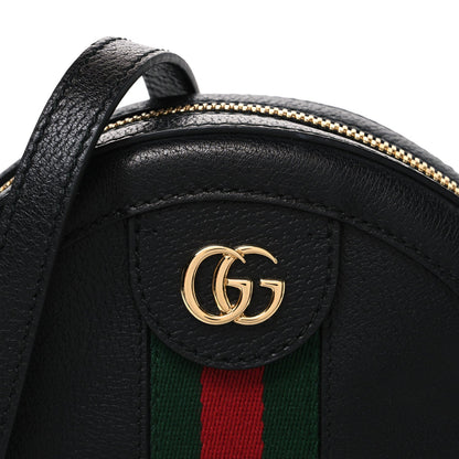 Mini Calfskin Shoulder Bag - Black
