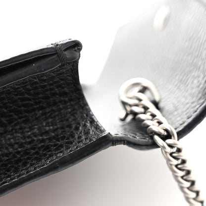 Mini Calfskin Shoulder Bag - Black