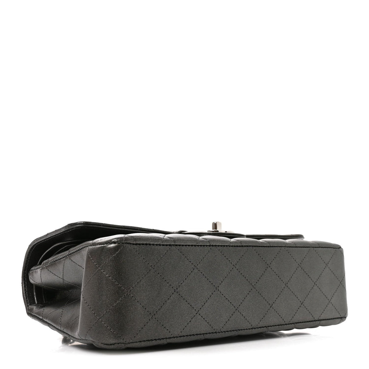 Medium Quilted Lambskin Flap Shoulder Bag