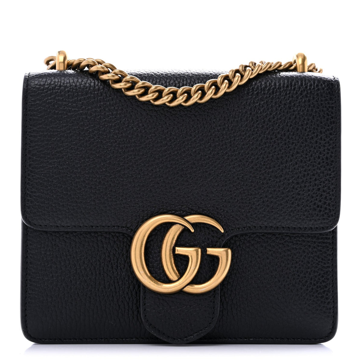 Small Calfskin Handbag - Black