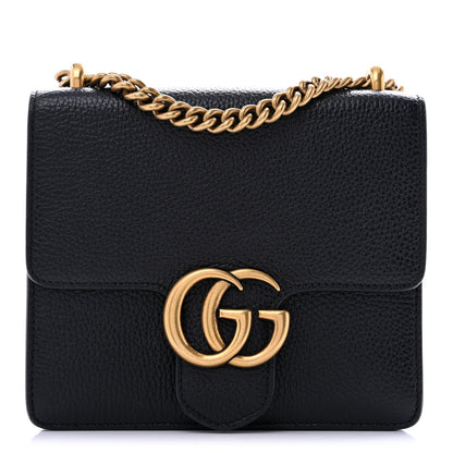 Small Calfskin Handbag - Black