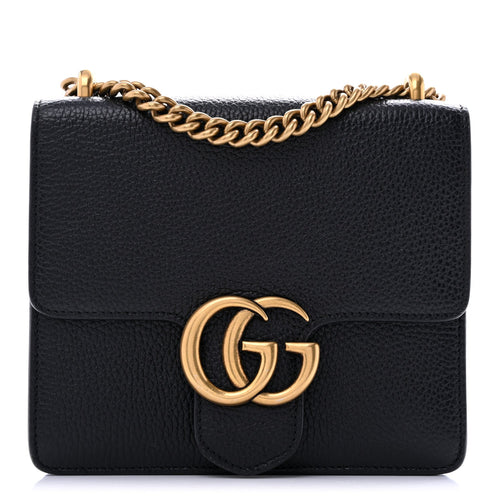 Small Calfskin Handbag - Black
