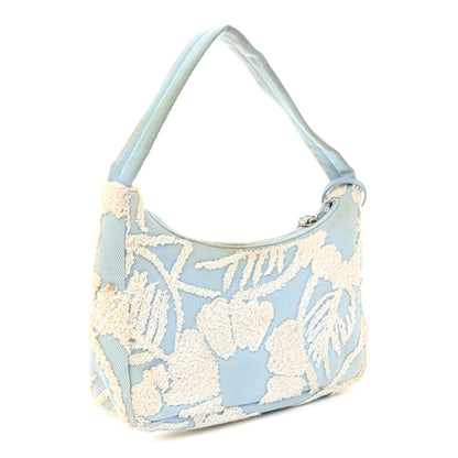 Mini Nylon Handbag - Red