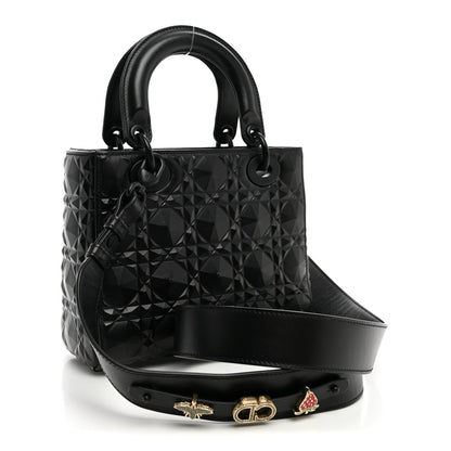Small Calfskin Handbag - Black