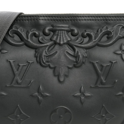 Calfskin Duffel Bag - Grey