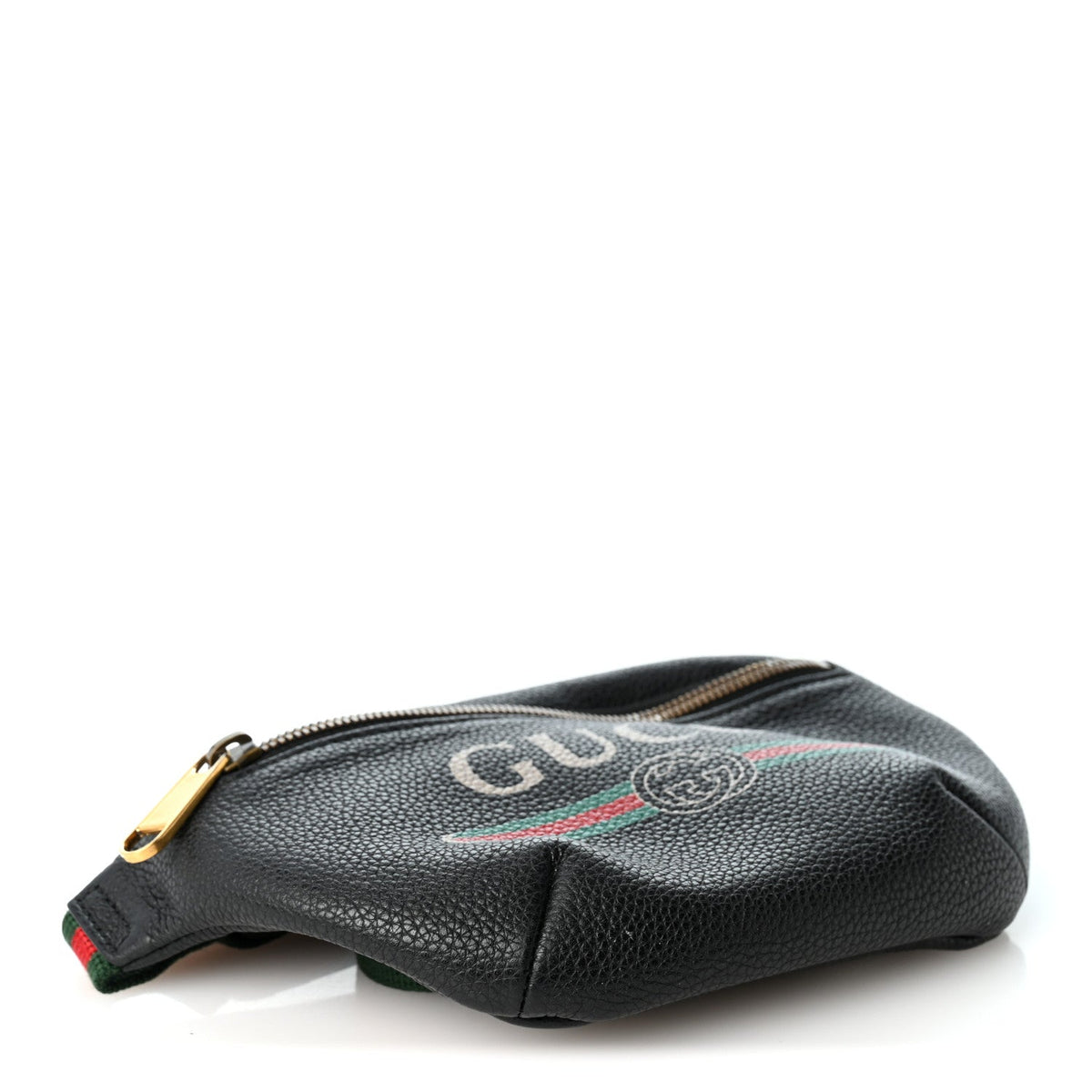 Small Calfskin Belt Bag - Black