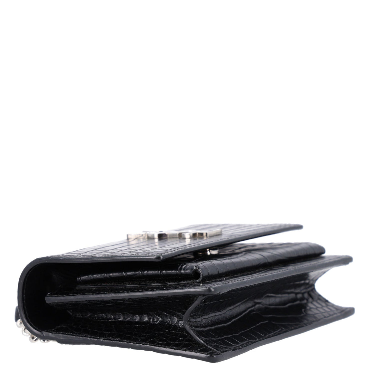 Calfskin Wallet Bag - Black