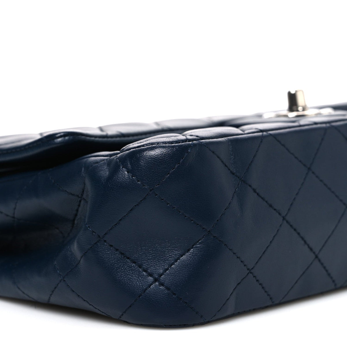 Medium Quilted Lambskin Flap Shoulder Bag