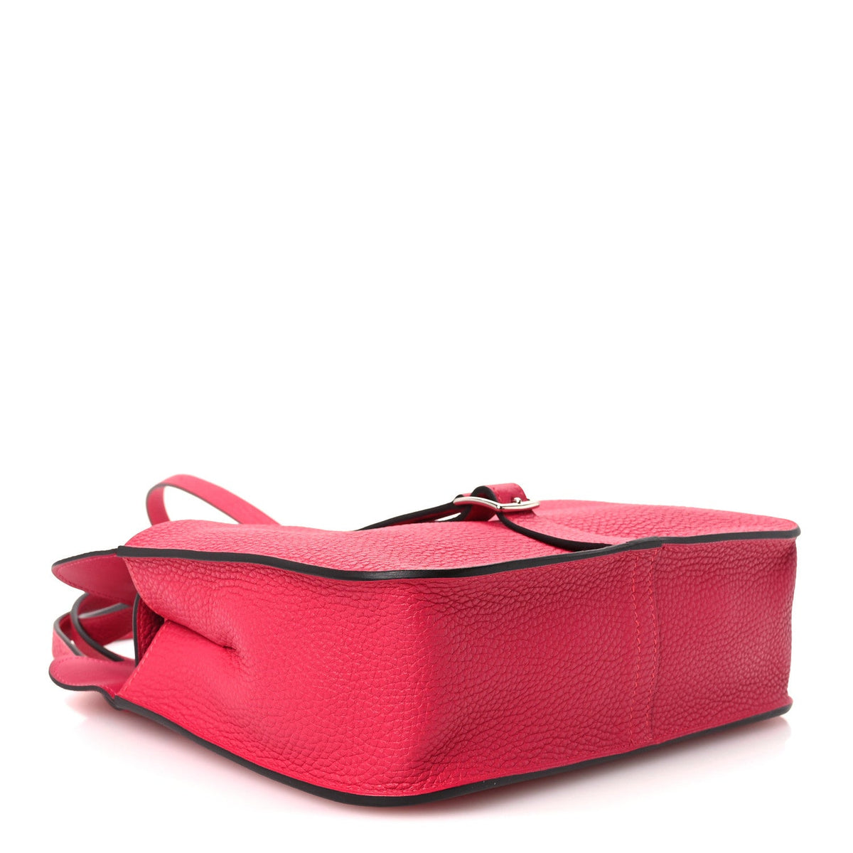Taurillon Clemence Halzan 25 Rose Shocki Handbag